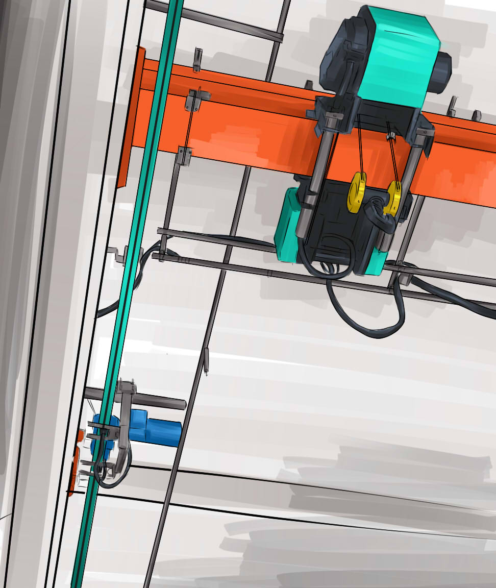 歐式單起重機(jī)